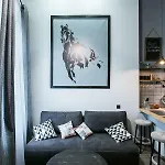 Appartement дві незалежні квартири поряд загалом для 8 гостей, кл *